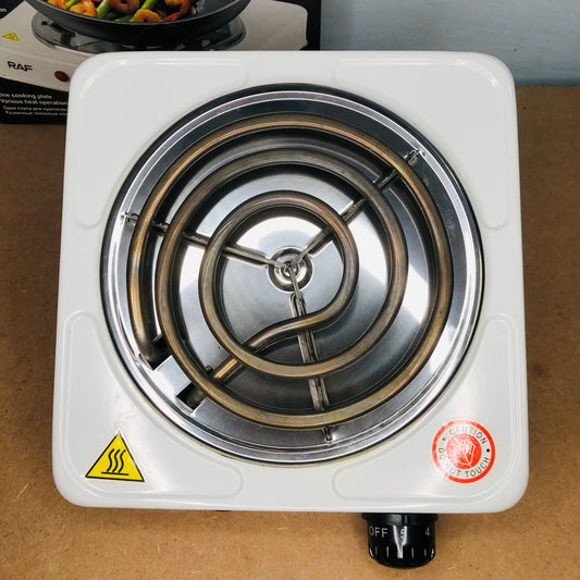 Electric Stove For Cooking - Hot Plate Heat Up In Just 2 mins - Easy to Clean - (random color )