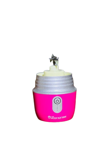 Imported Rechargeable Portable 420ml Blender with 6 Blades - Portable Blender with USB Charger - Rechargeable Portable Blender for Shakes & Juices - 420ml Personal Smoothie Maker