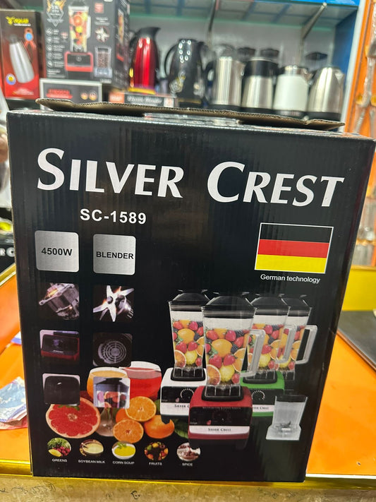 2‑in‑1 German Technology SC‑1589 Juicer, Blender & Dry Mill Jar